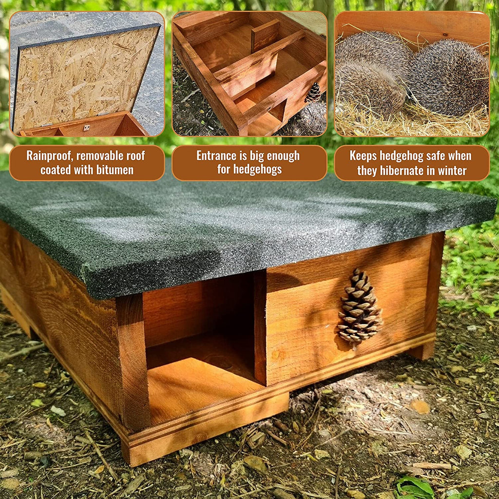 Wildlife Conservation , Sustainable Living ,, Pet Supplies , Outdoor Living ,Nature Lovers ,Natural Living , hedgehog shelter ,Hedgehog ,Habitat garden, wildlife Garden Decor , Eco Friendly ,Backyard Wildlife , Animal Habitat, #WildlifeConservation, #SustainableLiving , #PetSupplies , #OutdoorLiving, #NatureLovers , #NaturalLiving ,HedgehogShelter