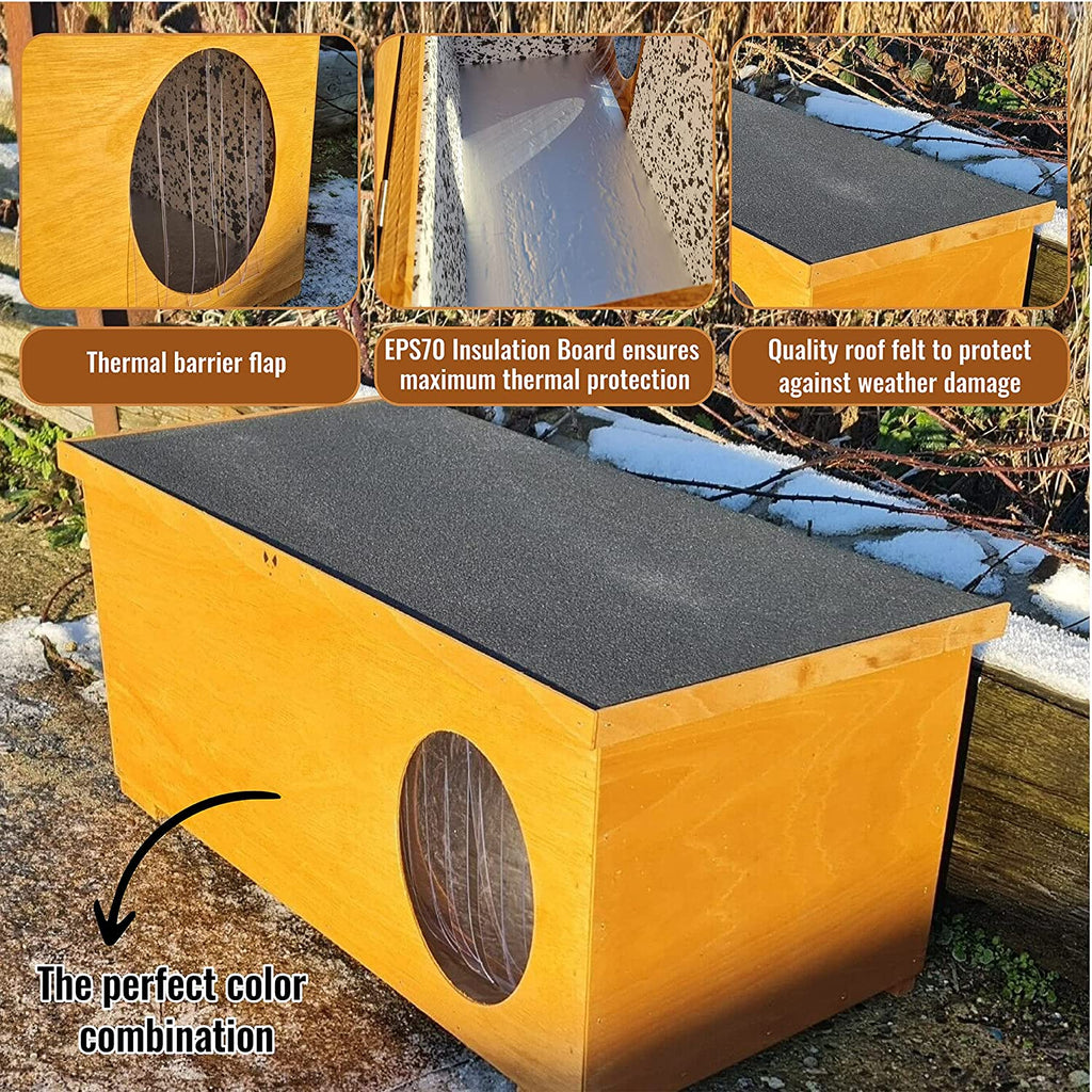 wildlife home , hedgehog house, garden wildlife ,garden wildlife, Garden Shelter , Garden House ,cat tray , cat sleep , cat outdoor , Cat House , cat home , cat help ,Cat Condo ,Cat Bed